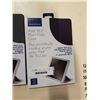 Image 3 : 3 AS NEW IPAD 10.2 FOLIO CASE - 1 PLUM, 2 GREY