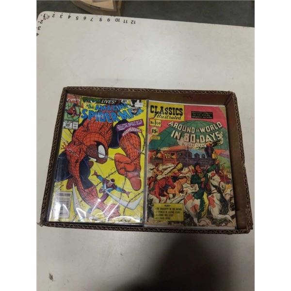 BOX OF COLLECTABLE COMICS