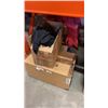 Image 1 : 4 BOXES CLOTHING SIZE LARGE, XL, SMALL, 2T, XXL