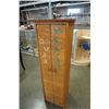 Image 1 : HAND PAINTED WOOD CABINET