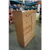 Image 2 : DYNAMIC FURNITURE CO OAK FINISH WARDROBE DRESSER
