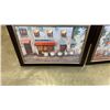 Image 2 : 2 MODERN FRAMED CITY PRINTS