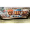 Image 8 : 2 MODERN FRAMED CITY PRINTS