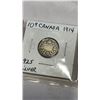 Image 3 : 3 CANADIAN SILVER .925 10 CENT GEORGE V COINS 1913, 1914, 1917