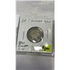 Image 2 : 3 CANADIAN .800 SILVER 25 CENT COINS 1920, 1940, 1960