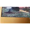 Image 8 : FRAMED WATERCOLOR AND NEEDLEPOINT