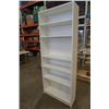 Image 1 : WHITE BOOKSHELF 80 INCHES TALL