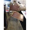 Image 1 : SET OF 4 MCM TV TRAYS WITH RACK