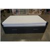 Image 1 : IKEA TRUNDLE BED WITH UNDERBED STORAGE AND 2 MATTRESSES