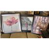 Image 1 : 3 MODERN FRAMED PRINTS