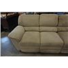 Image 2 : 4 PIECE BEIGE RECLINING SECTIONAL