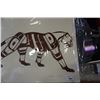 Image 2 : BEN HOUSTIE ORIGINAL FIRST NATIONS PAINTING COUGAR
