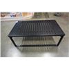 Image 1 : BLACK METAL COFFEE TABLE