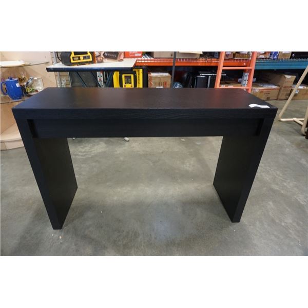 BLACK IKEA 1 DRAWER DESK