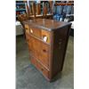 Image 2 : VINTAGE WALNUT CHEST OF DRAWERS CHIFFONIER