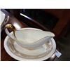 Image 2 : WEDGEWOOD LIDDED TERRINE, 2 SERVING DISHES, AND GRAVY BOAT