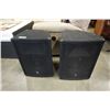 Image 1 : PAIR OF YORKVILLE YX12 200 WATT IMPEDENCE 9 OHM STAGE SPEAKERS