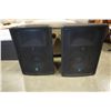 Image 2 : PAIR OF YORKVILLE YX12 200 WATT IMPEDENCE 9 OHM STAGE SPEAKERS