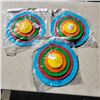 Image 1 : 3 NEW 5 PCS Silicone Suction Lids Cover Sets Retail $28 per set Reusable Covers for Bowls Pan Pots