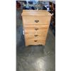Image 1 : PINE 4 DRAWER DRESSER
