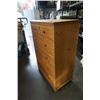 Image 2 : PINE 6 DRAWER CHEST OF DRAWERS