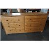 Image 1 : PINE 6 DRAWER DRESSER