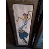 Image 2 : 2 PIECES HAND PAINTED ART OF FABRIC