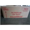 Image 4 : 4 BOXES OF NEW 5" LIGHT DUTY PLASTIC FORKS - 4000 pcs
