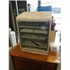 Image 1 : METAL LOCKING GLASS DOOR CABINET WITH KEY