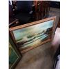 Image 2 : 2 PRINTS, 2 PAINTINGS AND MIRROR