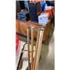 Image 3 : BIN OF POOL CUES, PING PONG PADDLES