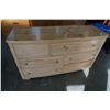 Image 2 : WOOD 7 DRAWER DRESSER