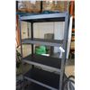 Image 2 : 5 TIER BLACK METAL SHELF - 75 INCHES TALL