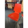 Image 8 : 2 BENTWOOD CHAIRS AND WICKER OTTOMAN
