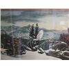 Image 2 : STEPHEN LYMAN SIGNED LIMITED EDITION PRINT EARLY WINTER IN THE MOUNTAIN