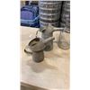 Image 2 : VINTAGE GALVANIZED GAS CANS, METAL GAS CAN WITH FLIP DOWN SPOUT