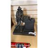 Image 1 : CAST FIGURE - COWBOY AT A BAR, CERAMIC/PLASTER