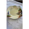 Image 2 : ROYAL RUDOLSTAT LIDDED TEAPOT, PLATE, AND ROYAL STAFFORDSHIRE PLATTER