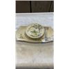 Image 1 : 7 PIECES ROYAL WINTON - SERVING PLATTER AND 6 SIDE PLATES