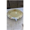 Image 5 : LANGCASTERS CREAM AND SUGAR, MEAKIN SERVING PLATTER, ROYAL IVORY MADDOCK AND SONS PLATTER