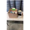 Image 1 : 3 LADIES PURSES AND BOX OF JEWELRY DISPLAY BOXES