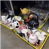 Image 1 : 4 BOXES OF VINTAGE TEAPOTS, MUGS AND LIQUOR GLASSES