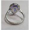 Image 3 : $11,316 Appr. Tanzanite & Diamond Ring 18K