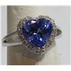 Image 2 : $6270 Tanzanite & Diamond Ring
