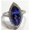 Image 1 : $11,530 Tanzanite & Diamond Ring