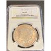 Image 1 : 1881 CC MS 64 NGC Morgan Silver Dollar