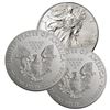 Image 1 : (3) Random Date US Silver Eagles