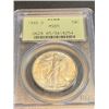 Image 1 : 1946 d MS 65 PCGS OGH Walking Liberty 50c