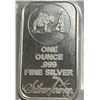 Image 1 : 1 oz  Prospector Design Silver Bar
