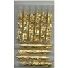 Image 1 : (10) Gold Leaf Flake Scraps in Vials - Non Bullion